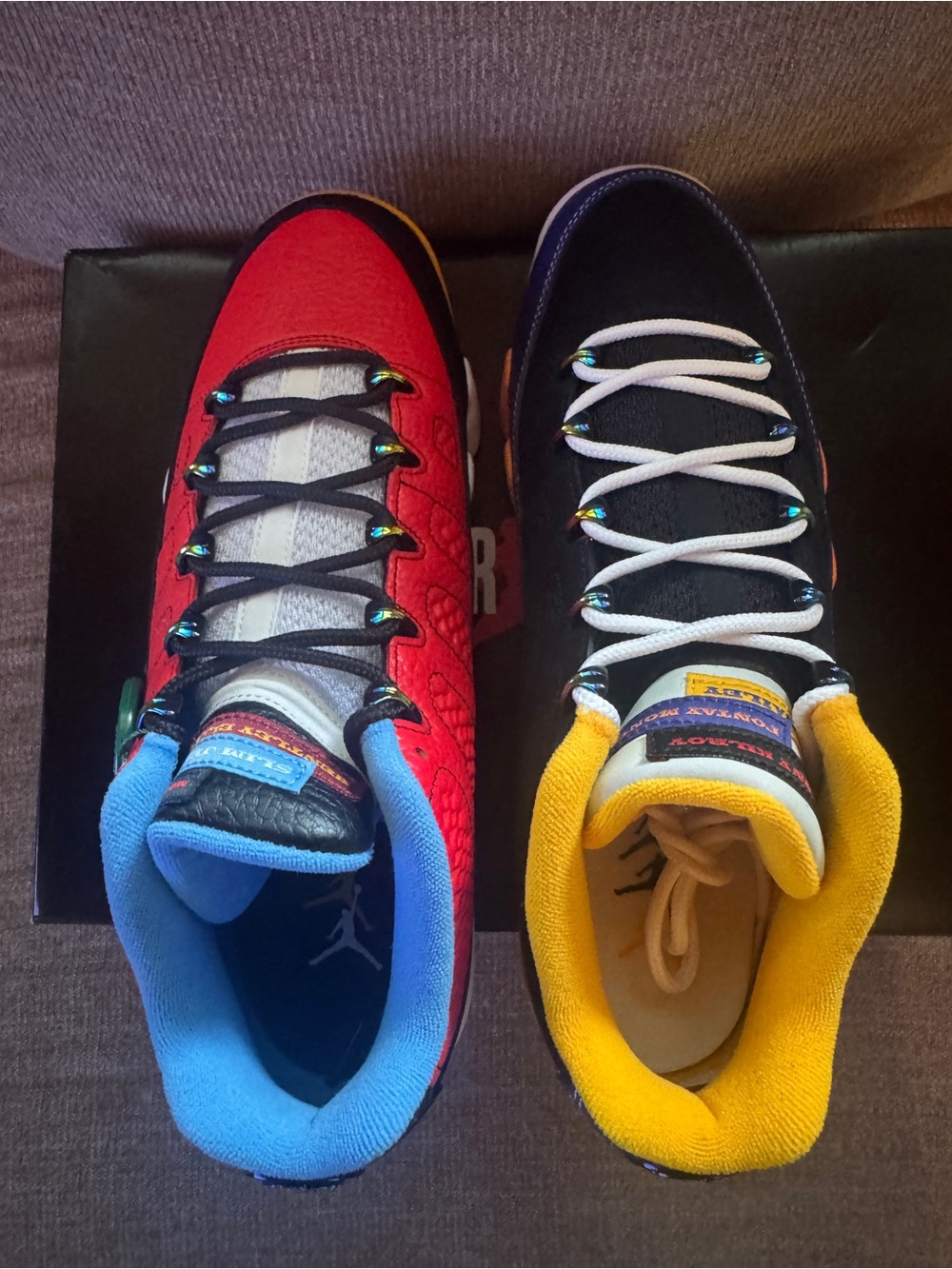 Jordan 9 Retro Low What The Kilroy sneakers - Picture 5 of 8